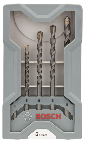BOSCH 5-tlg. CYL-3 Betonbohrer-Set, 4-8 mm