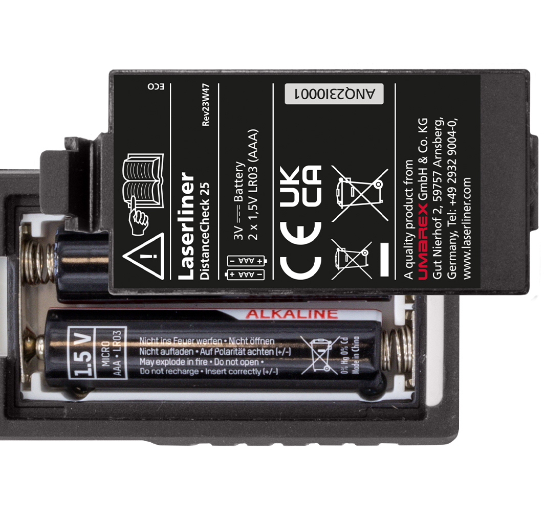 LASERLINER DistanceCheck 25