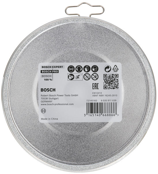 BOSCH PRO Stainless Steel and Metal Trennscheibe, 115 x 1 x 22.23 mm, gerade, 10-tlg.