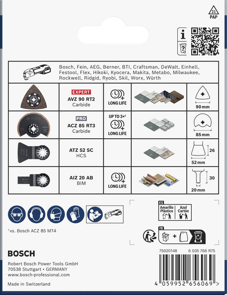 BOSCH Fliesen-Set, 4-tlg.