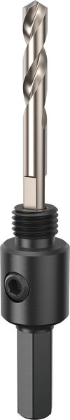 BOSCH Aufsteckhalter und Zentrierbohrer für Lochsäge, 14-30 x 44 mm