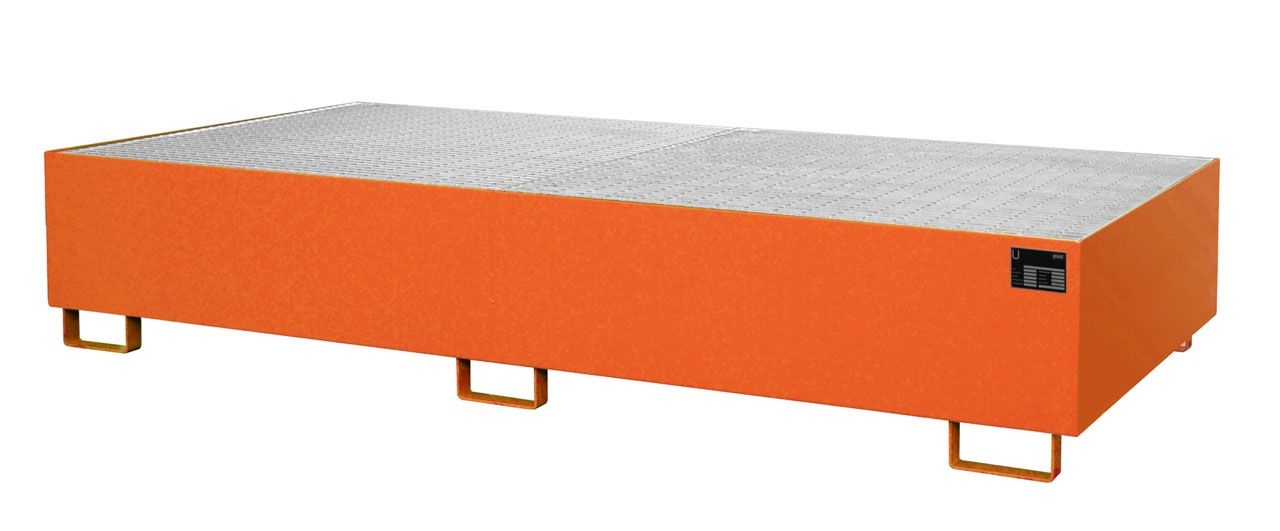 BAUER Regalwanne RW-GR 2700-3, lackiert, Gelborange