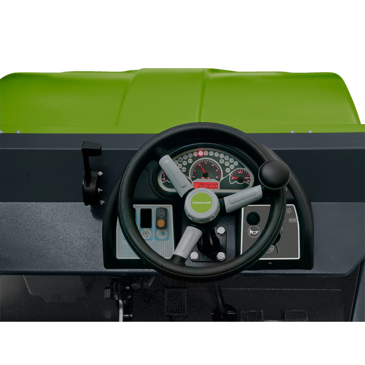 Cleancraft Aufsitz-Kehrsaugmaschine AUKM 900