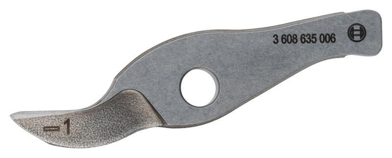 BOSCH Messer gerade bis 1,0 mm, für Bosch-Schlitzschere GSZ 160 Professional BOSCH Messer gerade bis 1,0 mm, für Bosch-Schlitzschere GSZ 160 Professional