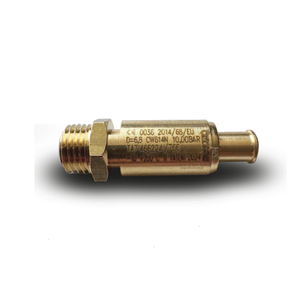 AIRCRAFT Sicherheitsventil Kategorie IV CE 97/23 15 bar ¼" AG, 4400 NI/min