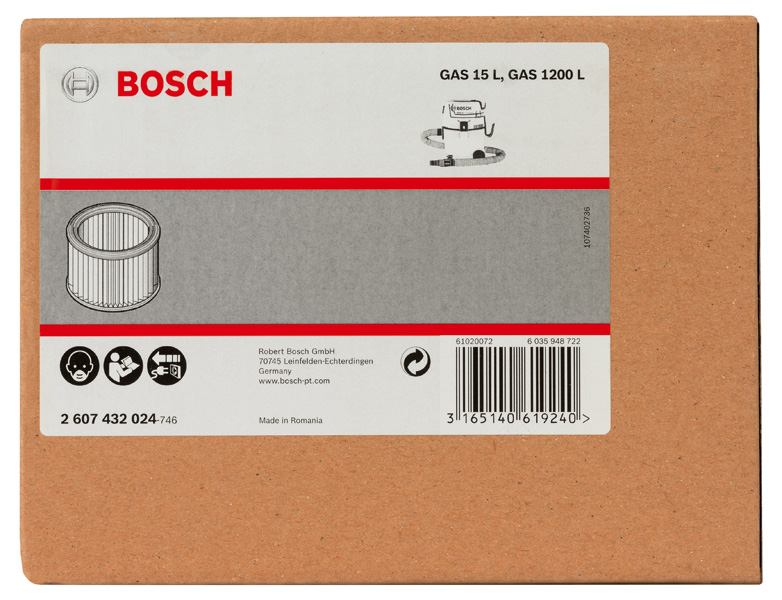 BOSCH Faltenfilter BOSCH Faltenfilter
