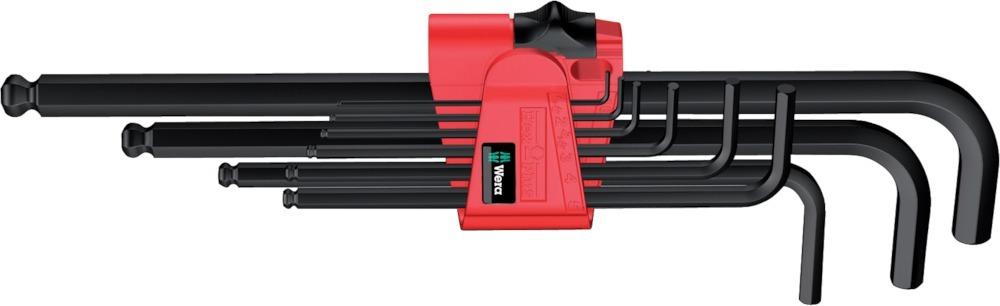 WERA 950/9 Hex-Plus 6 Winkelschlüsselsatz, metrisch, BlackLaser, 9-teilig WERA 950/9 Hex-Plus 6 Winkelschlüsselsatz, metrisch, BlackLaser, 9-teilig