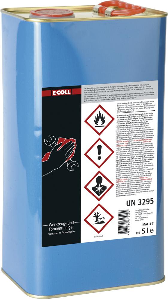 E-COLL Werkzeug-u.Formreiniger 5L Kanister E-COLL EE