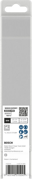 BOSCH PRO Metal Demolition S1125VF Säbelsägeblatt, 1,25 x 19 x 225 mm, 25-tlg.