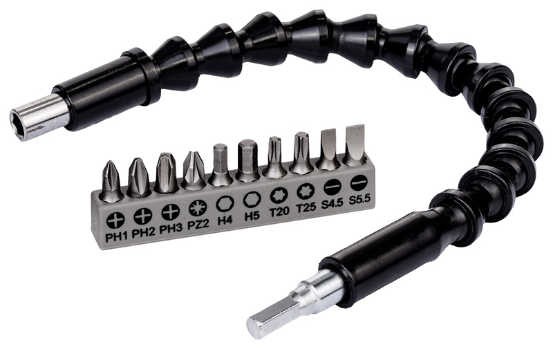 BOSCH 11 Stk. flexible Verlängerung aus Kunststoff SDB