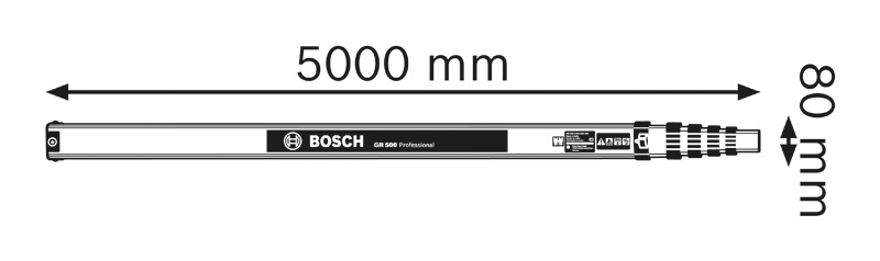 BOSCH Messlatte GR 500 BOSCH Messlatte GR 500