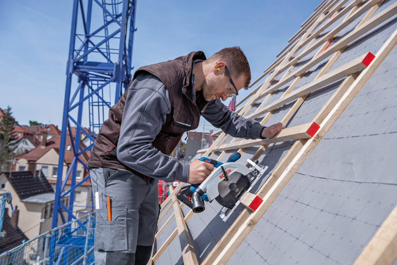 BOSCH Akku-Handkreissäge GKS 18V-57-2