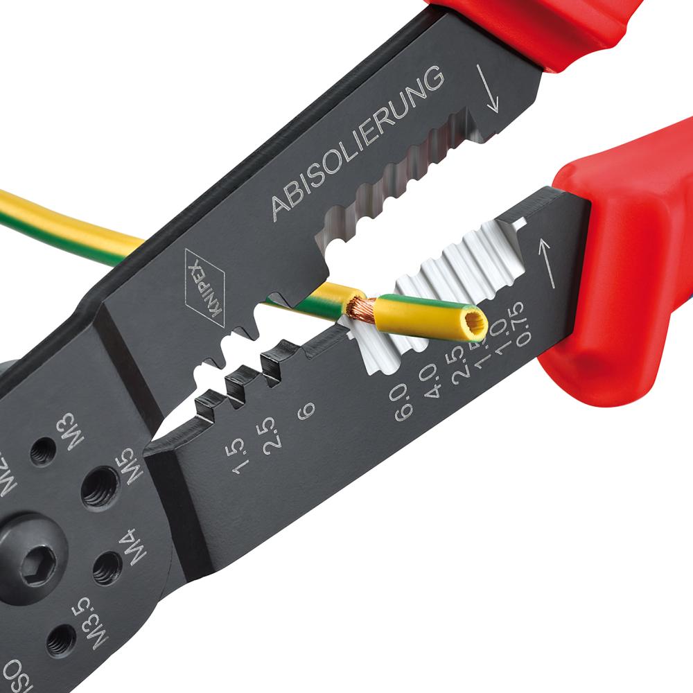 KNIPEX Crimpzange schwarz lackiert 240 mm KNIPEX Crimpzange schwarz lackiert 240 mm