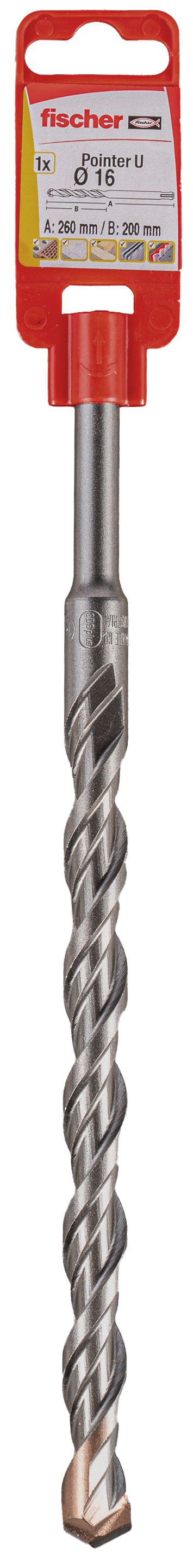 FISCHER DEUTSCHLAND Bohrer SDS Plus Pointer U 20/400/450