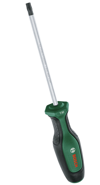 BOSCH Handwerkzeuge Schraubendreher Torx TX30 x 125 mm