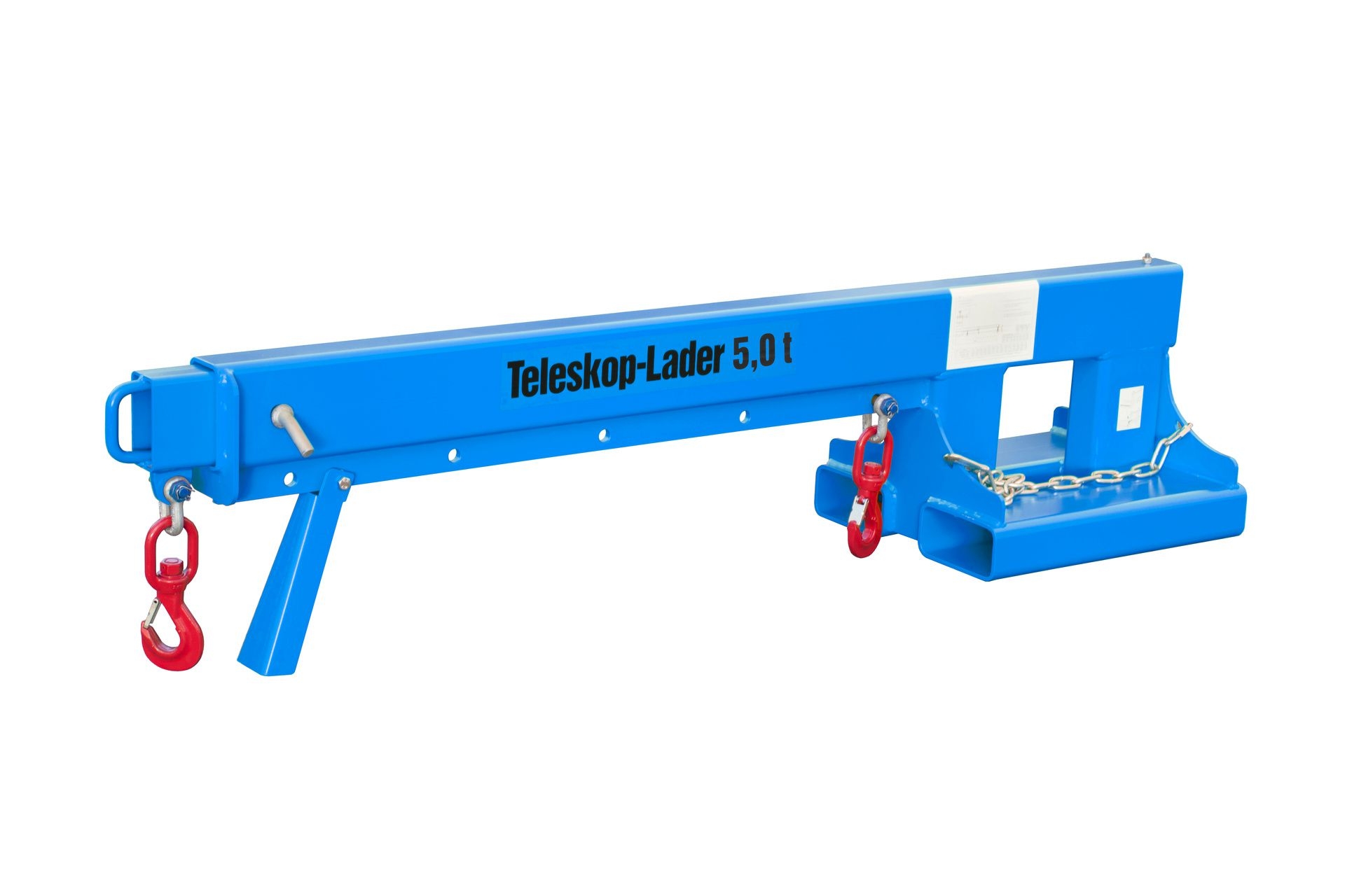 BAUER Teleskop-Lader KT 5,0, lackiert, RAL 5012 Lichtblau