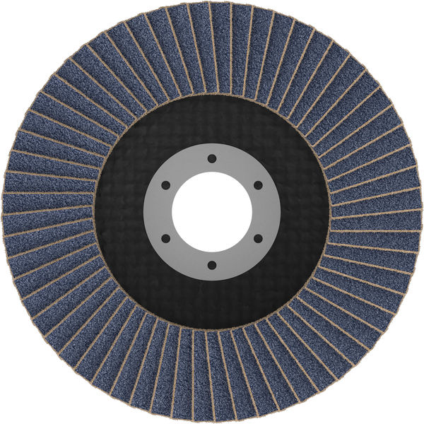 BOSCH X451 Fächerschleifscheibe, 115 x 22,23 mm, K40, Z27, 15-tlg BOSCH X451 Fächerschleifscheibe, 115 x 22,23 mm, K40, Z27, 15-tlg