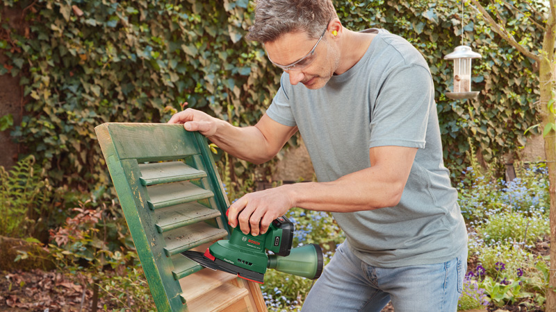 BOSCH Akku-Multischleifer UniversalSander 18V-10