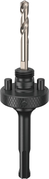 BOSCH Aufsteckhalter und Zentrierbohrer für Lochsäge, 32-210 x 44 mm