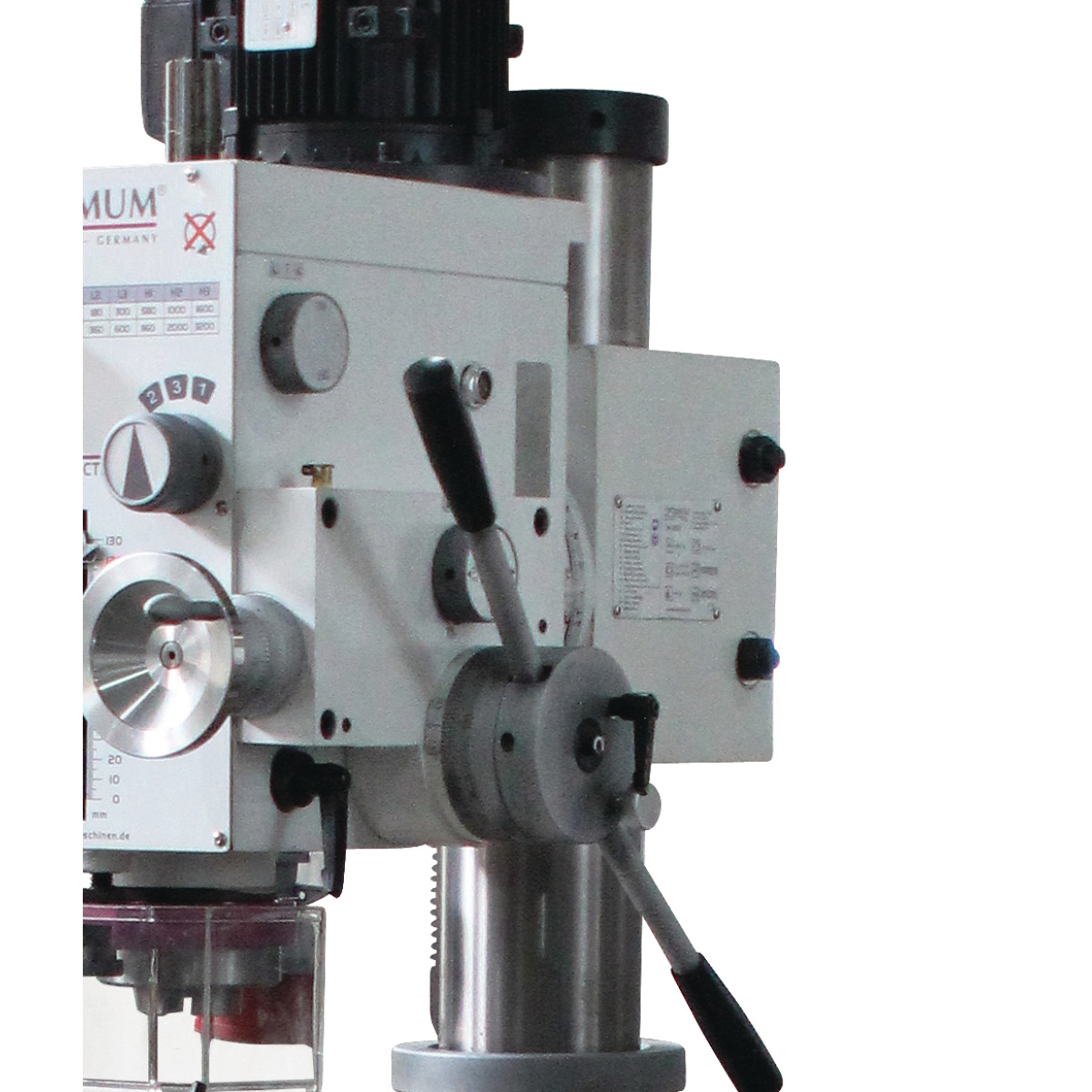 STÜRMER Säulen-Getriebebohrmaschine mit Kreuztisch Optimum OPTIdrill DH 40CTP