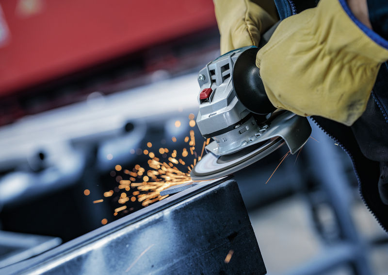 BOSCH X451 Fächerschleifscheibe, 125 x 22,23 mm, K80, Z29, 15-tlg
