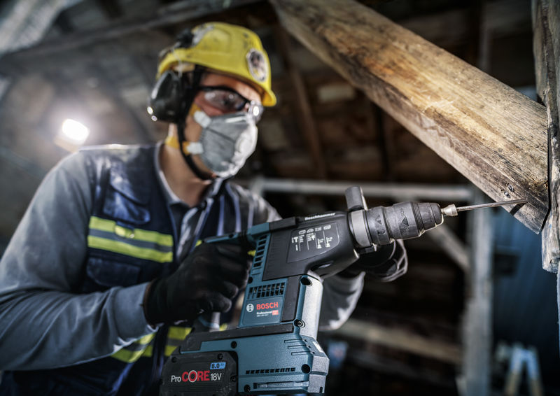 BOSCH PRO SDS plus Einschlaghilfe, 58 mm