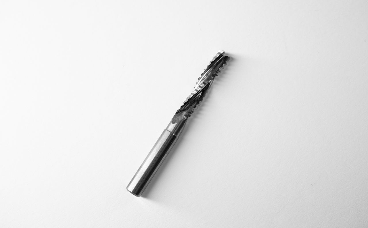 SHAPER Schruppfräser, Dreischneidig, 8x35 mm