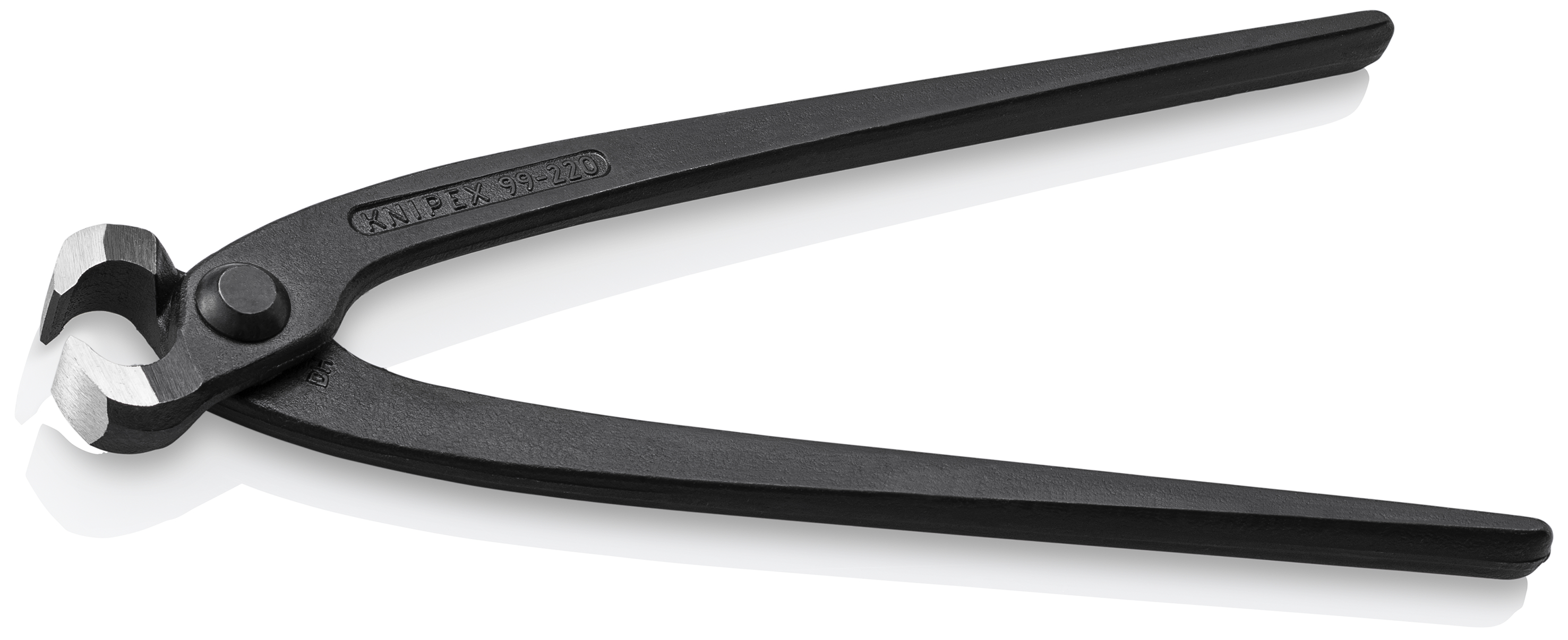 KNIPEX KNIPEX 99 00 220K12EAN Monierzange (Rabitz- oder Flechterzange) 220 mm schwarz atramentiert poliert