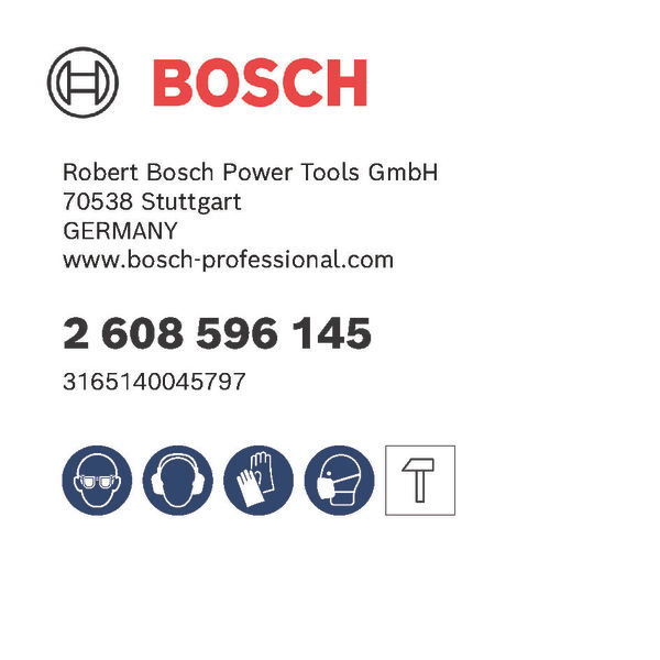BOSCH 1 Steinbohrer CYL-1, 8x150x200mm HM BOSCH 1 Steinbohrer CYL-1, 8x150x200mm HM