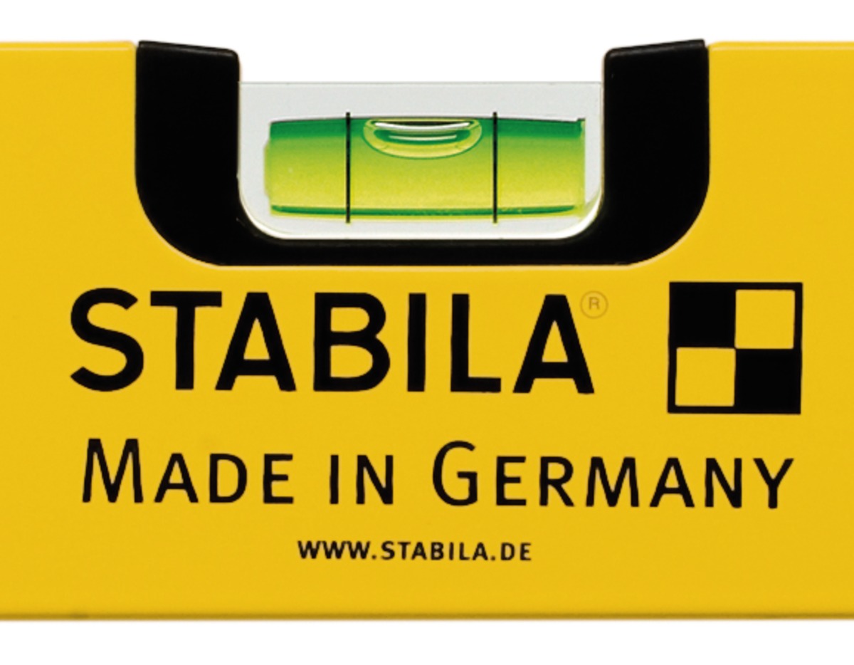 STABILA Magnet-Wasserwaage Type 70 M, 150 cm, leichtes Alu-Profil, starkes Seltenerd-Magnetsystem, 1 Horizontal-Libelle, 1 Vertikal-Libelle, Made in Germany STABILA Magnet-Wasserwaage Type 70 M, 150 cm, leichtes Alu-Profil, starkes Seltenerd-Magnetsystem, 1 Horizontal-Libelle, 1 Vertikal-Libelle, Made in Germany