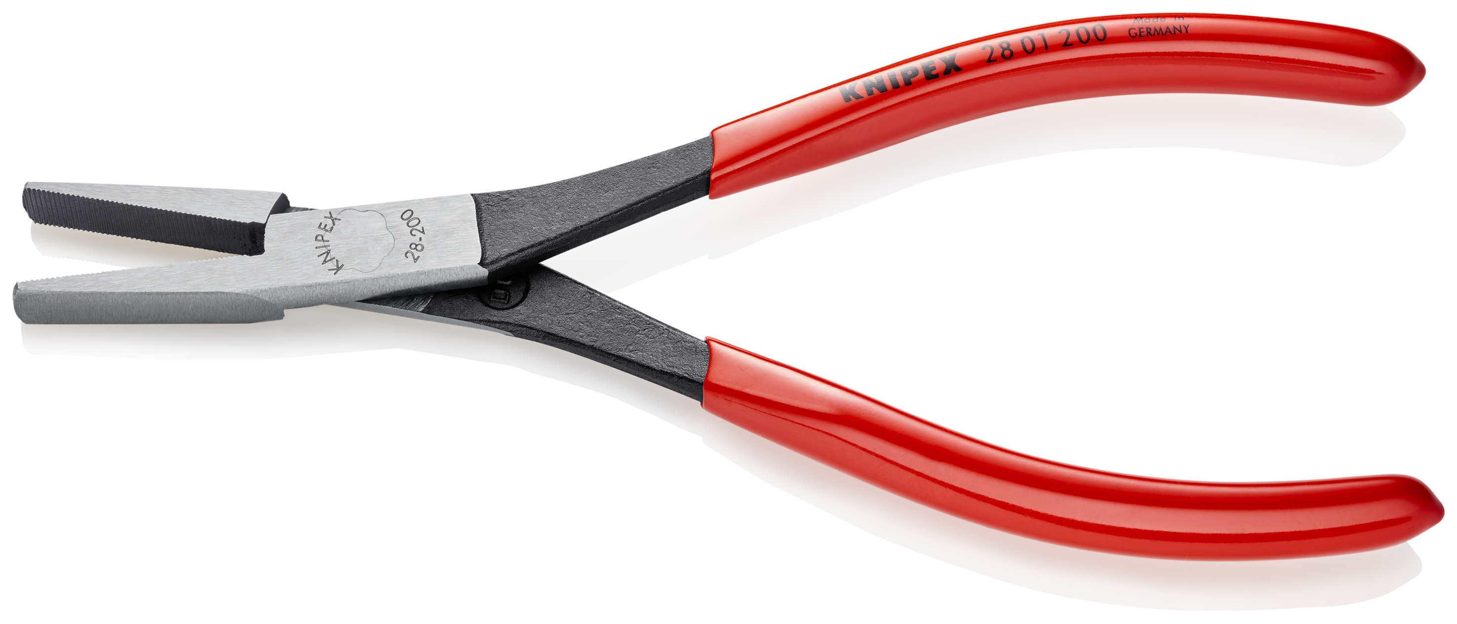 KNIPEX KNIPEX 28 01 200 Montierzange 200 mm schwarz atramentiert mit Kunststoff überzogen poliert KNIPEX KNIPEX 28 01 200 Montierzange 200 mm schwarz atramentiert mit Kunststoff überzogen poliert