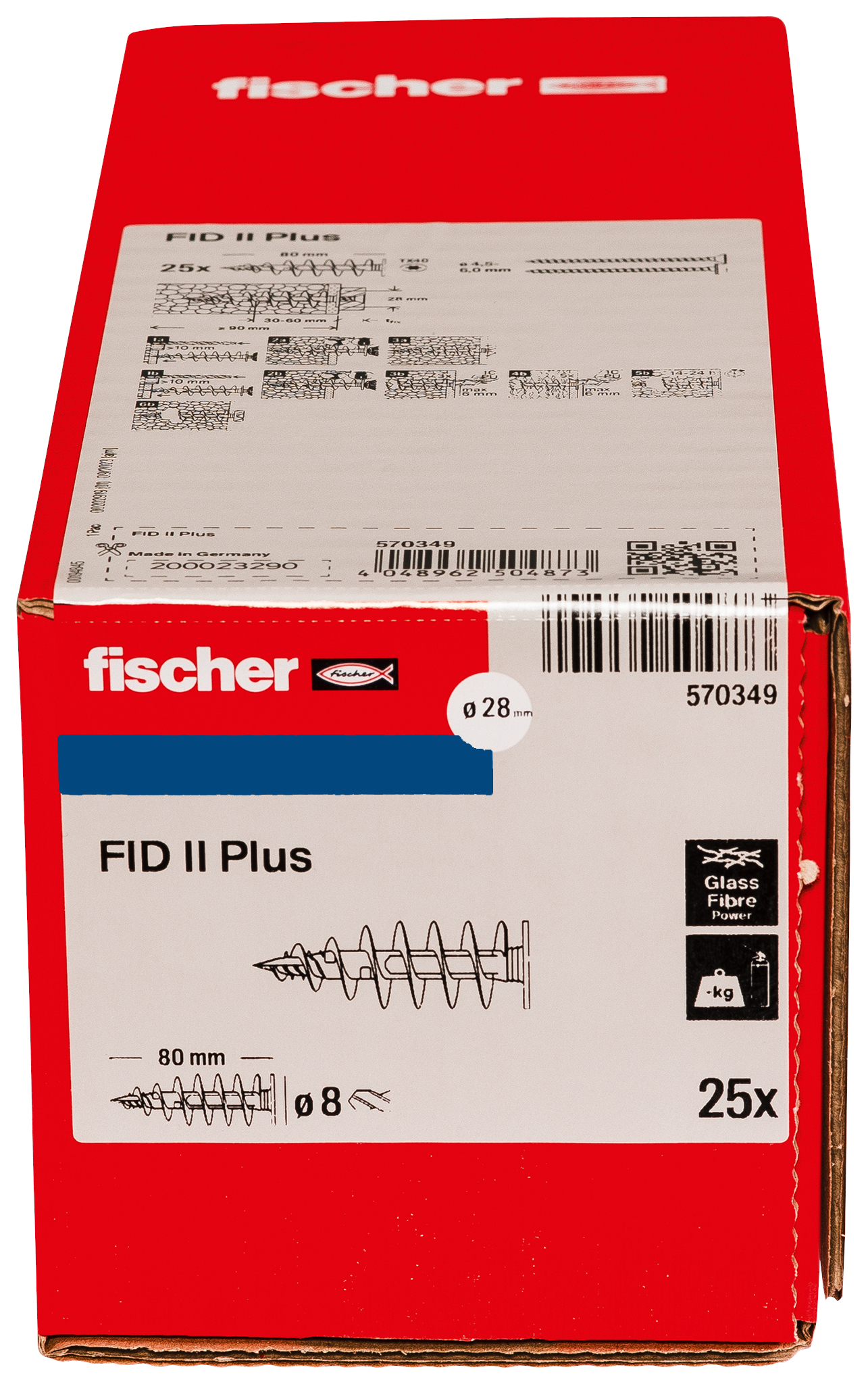 FISCHER DEUTSCHLAND Dämmstoffdübel FID II Plus