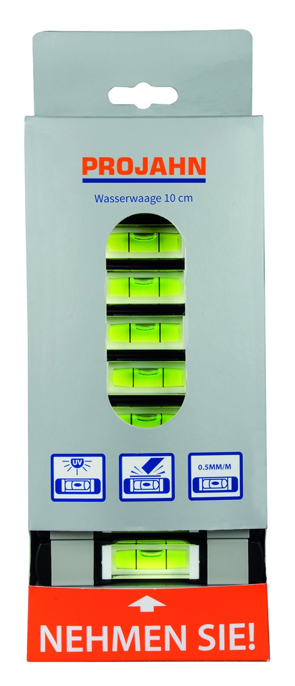 PROJAHN Display 10x Wasserwaage 10 cm