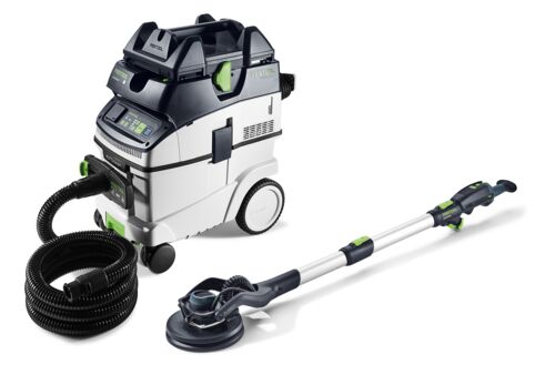 FESTOOL Langhalsschleifer- und Sauger-Set PLANEX LHS 2 225 EQI/CTL 36-Set