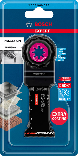 BOSCH EXPERT MultiMax PAIZ 32 APIT Blatt für Multifunktionswerkzeuge, 32 mm