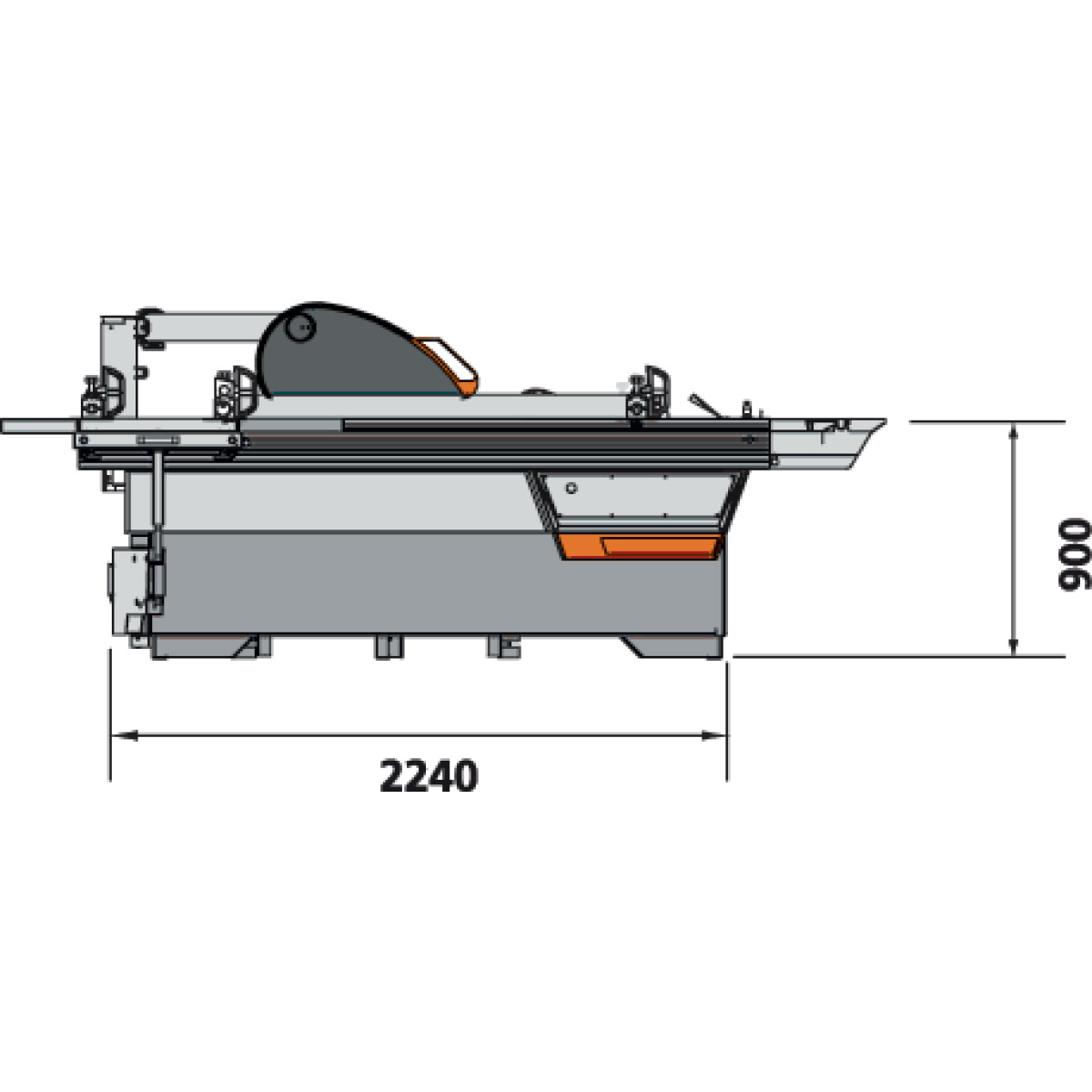 STÜRMER Formatkreissäge Holzkraft CASADEI CASADEI XENIA 70/32 A - 550