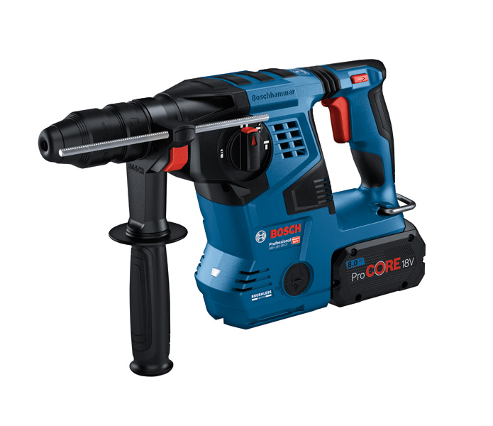 BOSCH Akku-Bohrhammer mit SDS plus GBH 18V-28 CF, L-BOXX 238, L-BOXX-Einlage