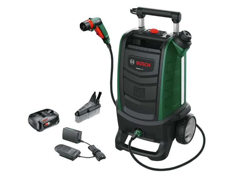 BOSCH Akku-Reinigungsgeräte für den Außenbereich Fontus 18V, 1 x Akku PBA 18V 2.5Ah BOSCH Akku-Reinigungsgeräte für den Außenbereich Fontus 18V, 1 x Akku PBA 18V 2.5Ah