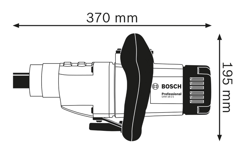 BOSCH Rührwerk GRW 18-2 E