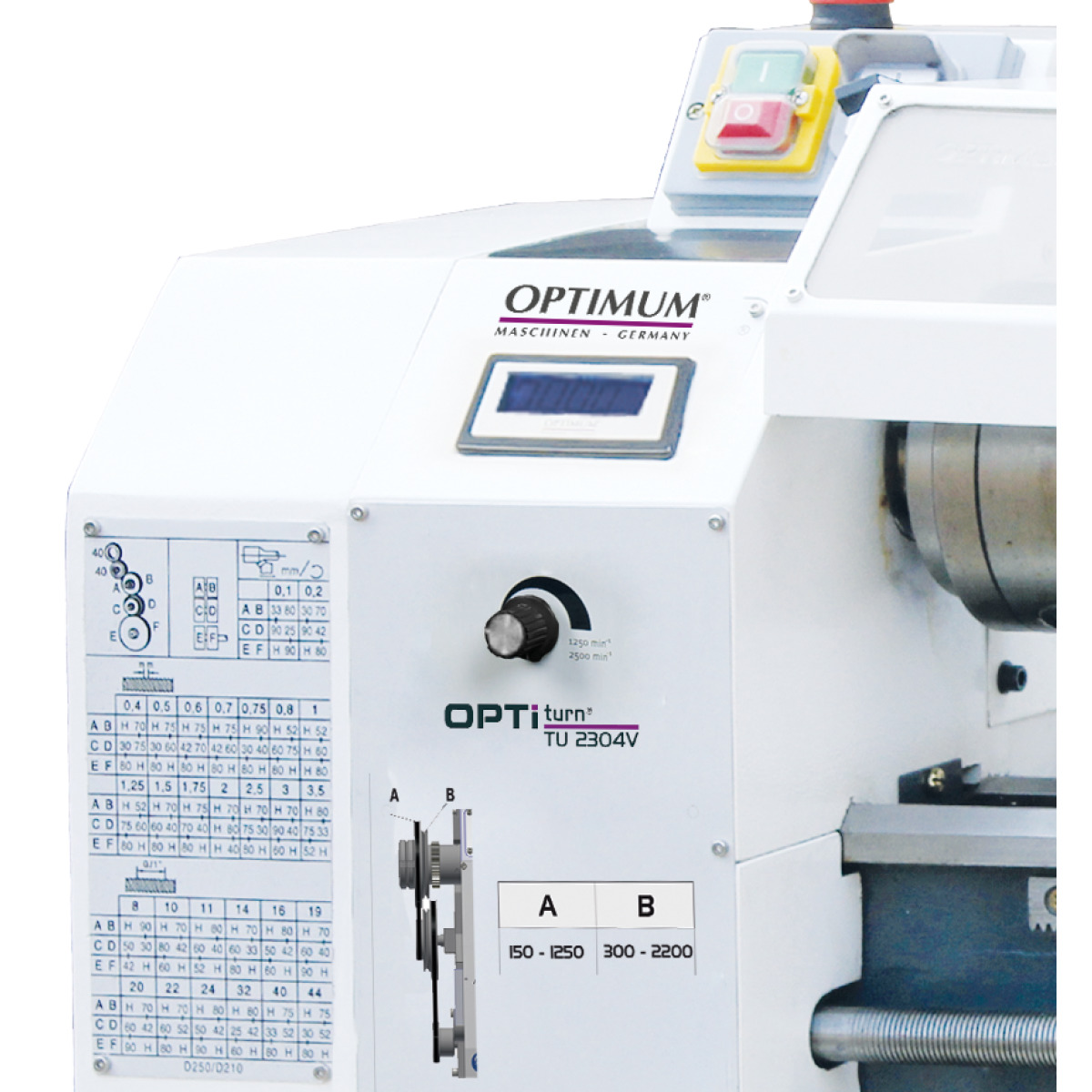 STÜRMER Drehmaschine Optimum OPTIturn TU 2304V STÜRMER Drehmaschine Optimum OPTIturn TU 2304V