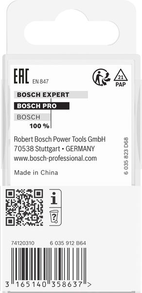 BOSCH PRO Nutfräser, L 4", Schaft 3 mm BOSCH PRO Nutfräser, L 4", Schaft 3 mm