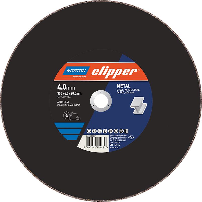 CLIPPER Trennscheibe Metall A24R-350x4.0x20mm