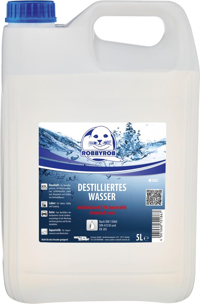 ROBBYROB Destilliertes Wasser 5L Kanister ROBBYROB Streckenartikel