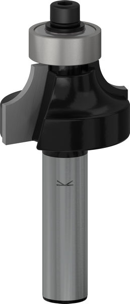 BOSCH PRO Abrundfräser, R 6, Schaft 8 mm