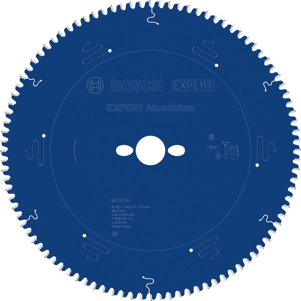 BOSCH Kreissägeblatt Expert for Aluminium, 305 x 30 x 2,8 mm, 96 BOSCH Kreissägeblatt Expert for Aluminium, 305 x 30 x 2,8 mm, 96