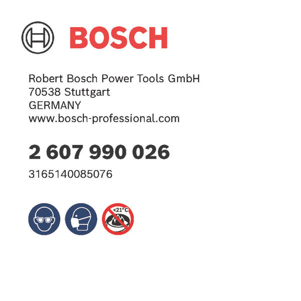 BOSCH PRO Multi Material Dünnflüssige Materialien Rührkorb, 105 mm