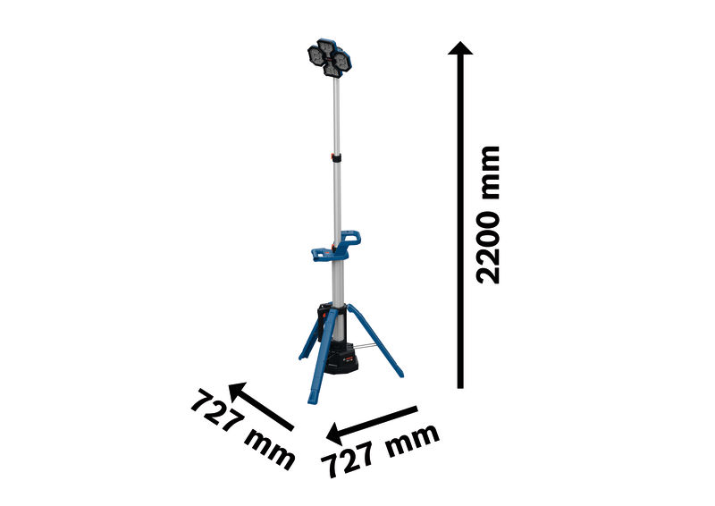 BOSCH Akku-Bauleuchte GLT 18V-5000