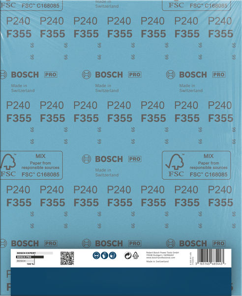 BOSCH PRO C355 Schleifrolle, 230 x 280 mm, 240