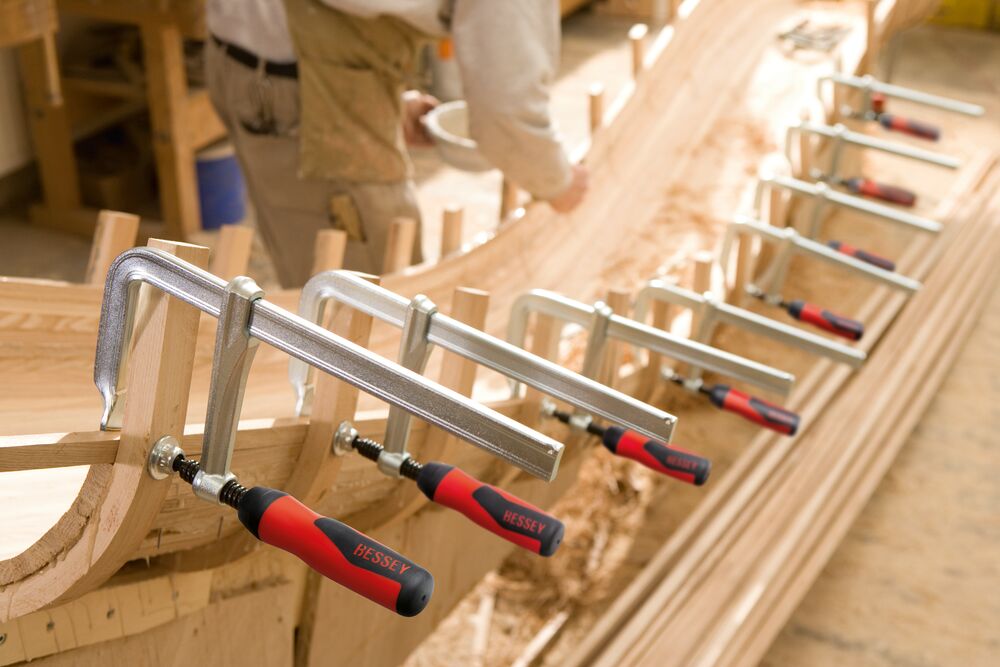 BESSEY Ganzstahl-Schraubzwinge GZ80-2K
