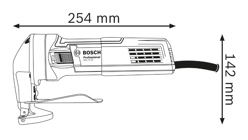BOSCH Schere GSC 75-16 im Karton BOSCH Schere GSC 75-16 im Karton
